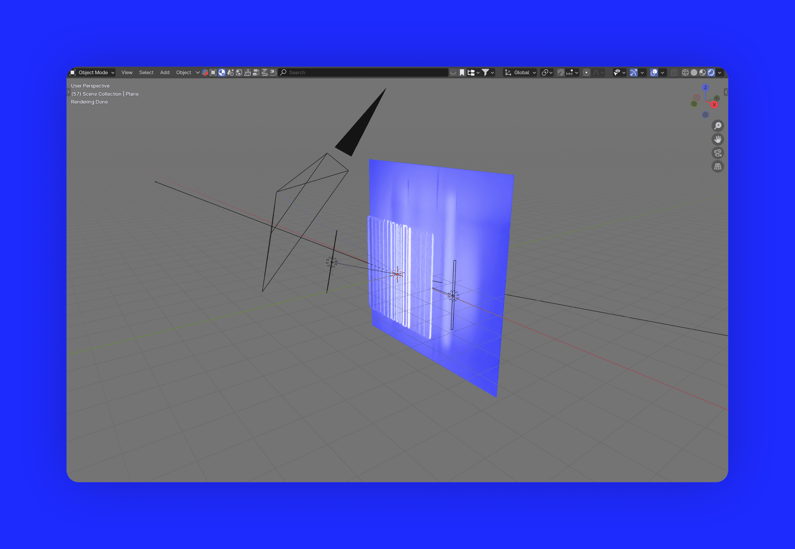 Setup Blender Verre Cannelé